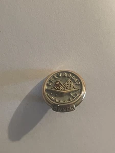 Vintage 1960s 10k Gold GP Enamel Chevrolet Corvette Owner Pin - Rare - Picture 1 of 5