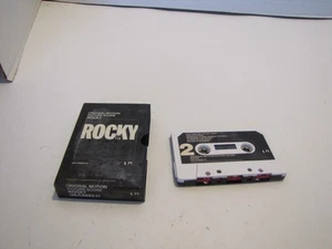 UA ROCKY ORIGINAL MOTION PICTURE SCORE CASSETTE TAPE SLIDE OUT BOX - Picture 1 of 2