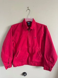 Vintage Polo Ralph Lauren Harrington Jacke mit durchgehendem Reißverschluss Jungen 10-12 Medium - Bild 1 von 11