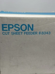 Epson Cut Sheet Feeder 8343 Made In Japan - Photo 1/12