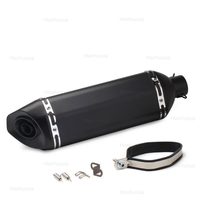 Silenciador de tubo de escape 470 mm modelo A17 para Triumph Speed Triple 1050 1050S 1050R Foto 1 de 2