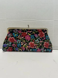 Borsa cosmetica floreale vintage pochette trucco con contenuto - Foto 1 di 17