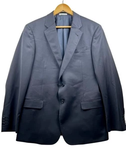 Armani Collezioni Blazer Mens 42R G-Line Sea Blue Natural Stretch Wool Italy - Picture 1 of 12