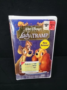 Lady and the Tramp VHS Disney Sealed - Picture 1 of 6