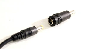 Adaptateur changeur fiche barillet DC Power Tip 5,5 mm 2,1 mm femelle vers 5,5 mm 1,1 mm mâle - Photo 1/6