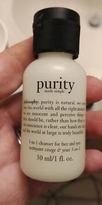 Philosophy Purity Made Simple Cleanser 3 In 1 For Face And Eyes 1 oz Sealed - Image 1 of 3