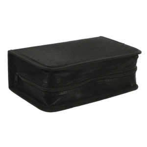 CD Holder Rectangle CD Wallet 128 Capacity CD Organizer Holder DVD Organizer - Afbeelding 1 van 12