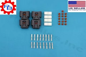 4 Pcs ignition coil connectors for Lexus/Toyota vehicles V6 or 4 Cyl Only - Picture 1 of 6