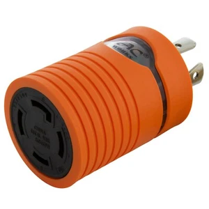 Adaptador 20A 125/250V NEMA L14-20P a 30A 125/250V NEMA L14-30R de AC WORKS® - Imagen 1 de 8