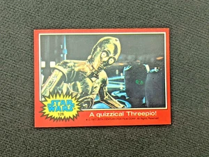 1977 Star Wars Series 2 A Quizzical Threepio! Card #126 - Picture 1 of 4