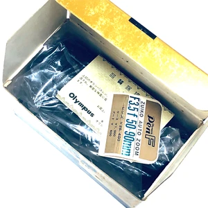 🍙Unused w/ BOX🍙Olympus Zuiko Auto-Zoom 50~90mm F3.5 for Pen F FV FT from Japan - Picture 1 of 21
