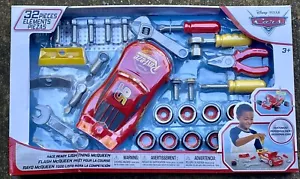 Race Ready Lightning McQueen 32-Piece Set! Disney Pixar CARS. Design Your Car! - Picture 1 of 8