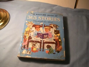 The Bedtime Book Of 365 Stories C.1955 London Hardcover/Dust Jacket Rare Ed. - Picture 1 of 10