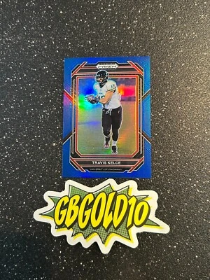 2023 Panini Prizm Draft Picks - Travis Kelce #95 Blue Prizm /199 - Image 1 of 2