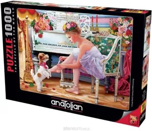 Anatolian Puzzle - Ballerina and her Puppy, 1000 Piece Jigsaw Puzzle, 1115, Mult - Foto 1 di 2