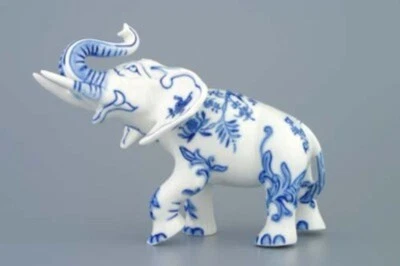 Zwiebelmuster Original Bohemia Elefant II Porzellan Neu mit OVP Karlsbader Dux - Bild 1 von 4