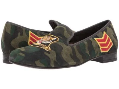 Mocassim Polo Ralph Lauren Masculino Willard Camuflado Couro Camurça Tigre Driver - Imagem 1 de 4