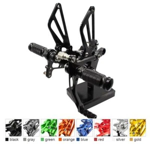 For Honda CBR600F F4I 2001-2007 2006 CNC Motorcycle Rearset Peg Footpegs Pedals - Picture 1 of 24