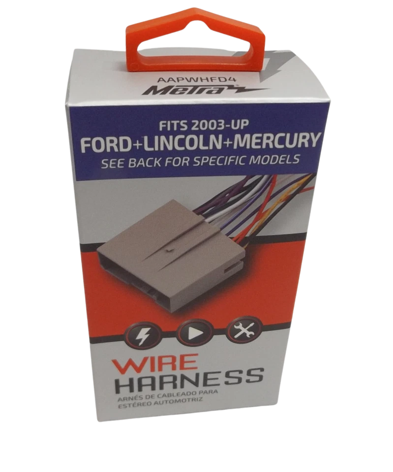 Metra AAPWHFD4 Car Stereo Wiring Harness 2003 & up Ford, Lincoln, Mercury - Image 1 of 1