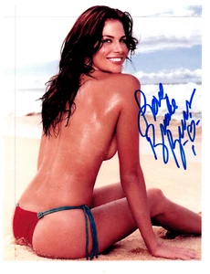 Brooke Burns TTM Signed 8.5x11 Photo Sexy Baywatch Hawaii North Shore The Chase - Picture 1 of 1
