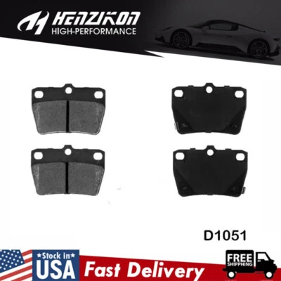 Pastillas de freno traseras de cerámica para Toyota RAV4 2004-2005 seguras y confiables nuevas venta caliente Foto 1 de 4