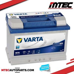 Autobatterie VARTA blue dynamic Efb N70, 70 Ah 760 A / Neu