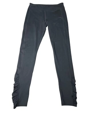 Mountain Hardwear Women's S/P Black Ruched Leggings Pants Stretch Activewear Sma - Image 1 of 4