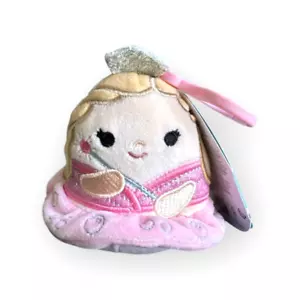 Squishmallows Wicked GLINDA 3.5" Clip-on Plush Keychain Oz BRAND NEW 2024 - Picture 1 of 4
