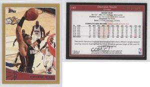 2009-10 Topps Gold /2009 Dwyane Wade #143 HOF