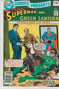 DC COMICS PRESENTS #6 SUPERMAN & GREEN LANTERN 1ST PRINT F - Picture 1 of 1