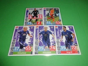 Topps Match Attax 18/19 Aue 5 cartas firmadas - Imagen 1 de 1