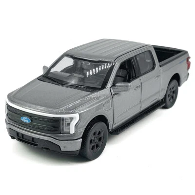 1:36 Ford F-150 Lightning Model Car Diecast Toy Cars for Boys Kids Gifts Gray - Image 1 of 4