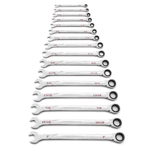 GEARWRENCH 16 Pc. 120XP Universal Spline XL Ratcheting Combination Wrench Set - Picture 1 of 3