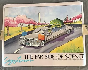 Vintage Far Side of Science Poster 1987 Smithsonian Museum of Natural History - Picture 1 of 17