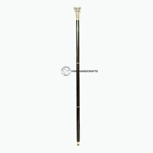 Bastones y bastones victorianos ecológicos para hombres y mujeres - 36" ébano negro - Imagen 1 de 3