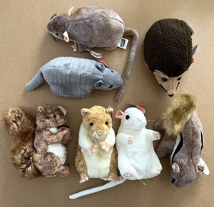 TY 7 Vintage Beanie Babies TINY EARS and Tails! - Picture 1 of 1