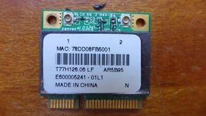 ✅SONY VAIO PCG-61511M VPCEE WIFI WIRELESS CARD ATHEROS AR5B95 - Zdjęcie 1 z 4