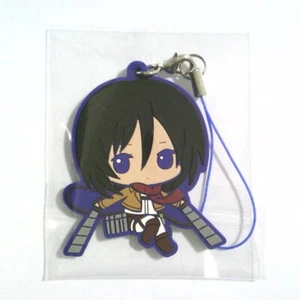 rubber strap accessory Attack on Titan anime Shingeki no Kyojin Mikasa Ackerman - Picture 1 of 2