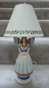 Vintage 2004 Jim Shore Heartwood Creek Ceramic Angel Lamp - Picture 1 of 15