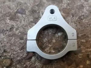 WLR 43mm + Motorrad Universal Lenkungsdämpfer Gabel Klemmhalter silber - Bild 1 von 6