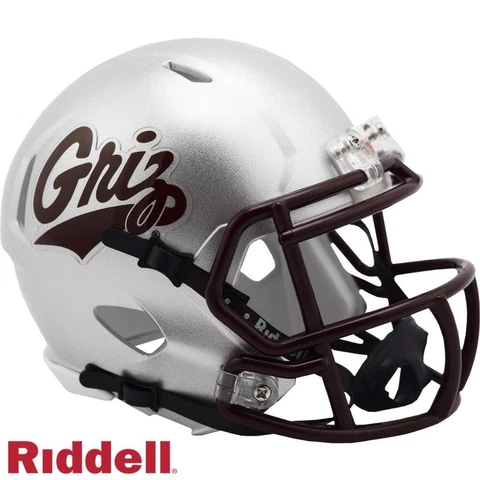 Montana Grizzlies Mini Speed Replica Helmet [NEW] NCAA Miniature Desk Office Cover