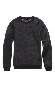 New Brooklyn Cloth Raglan Crew Fleece Pullover/Sweatshirt  NWT - Picture 1 of 1