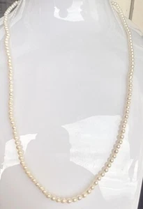 Collana Perline Akoya 2,7mm In Oro Giallo 18kt - Picture 1 of 6