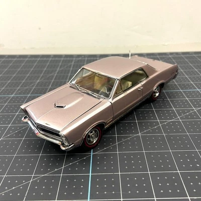 (Blemish) Danbury Mint 1965 Pontiac GTO Diecast Car 1:24 Scale - Iris Mist - Image 1 of 4