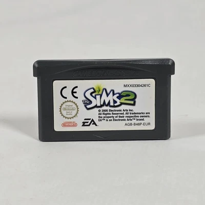 Sims 2 Gameboy Advance Game Cart Only - Image 1 of 2