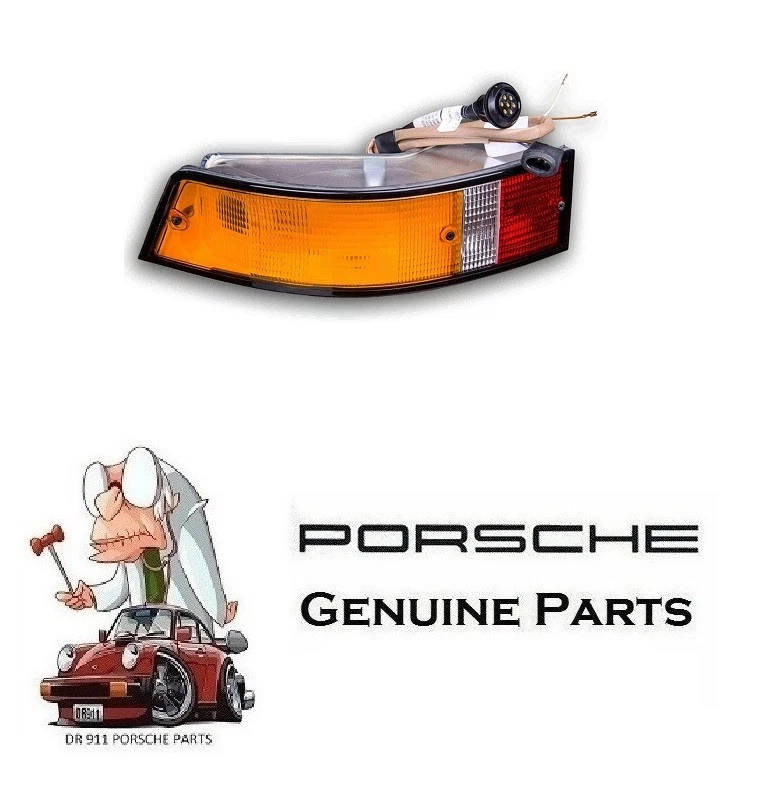 Genuine PORSCHE 911 Combined TAIL Light RIGHT 1969 TO 1989 91163140433 — 第 1/1 张图片