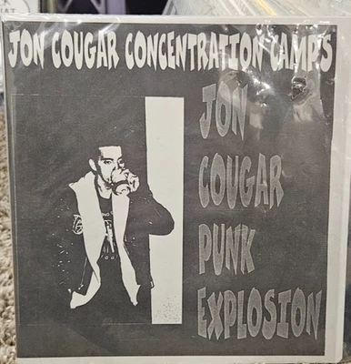 Jon Cougar Concentration Camp - Punk Explosion 7" vinyl original limited to 500 - Image 1 of 2