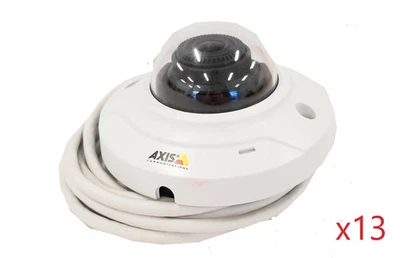 Lote de 13 cámaras de seguridad Axis M3005-V POE 1080p 2mp red mini domo Foto 1 de 4