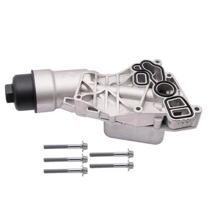 11428585235 Aluminum Oil Cooler Filter Housing For Mini Cooper BMW i8 X1X2 14-19 - Picture 1 of 8