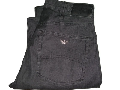 Armani Jeans J21 Regular Lightweight Denim W30 L34 Dark Grey Straight Mens j812r - Image 1 of 4